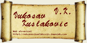 Vukosav Kušlaković vizit kartica